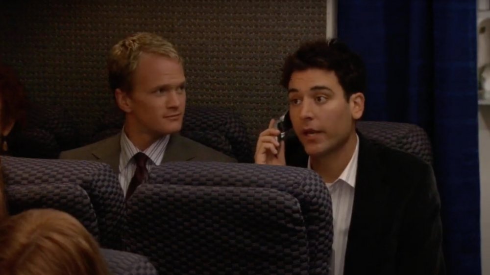 Neil Patrick Harris as Barney Stinson and Josh Radnor as Ted Mosby in How I Met Your Mother