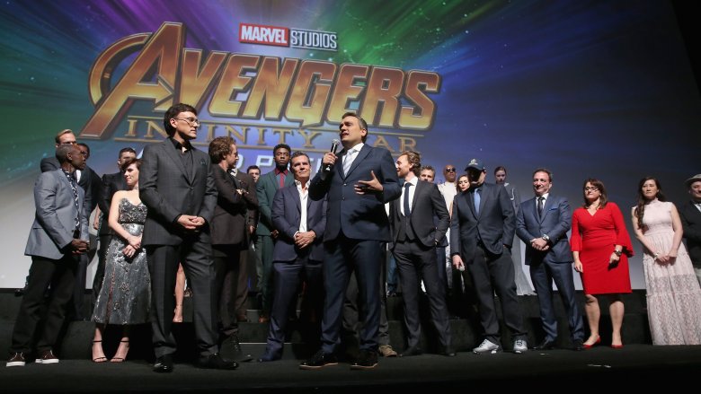 The cast of Avengers: Infinity War