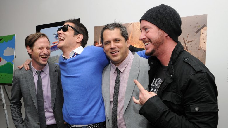 Spike Jonze, Johnny Knoxville, Jeff Tremaine, Ehren McGhehey. 