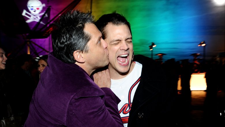 Jeff Tremaine and Johnny Knoxville