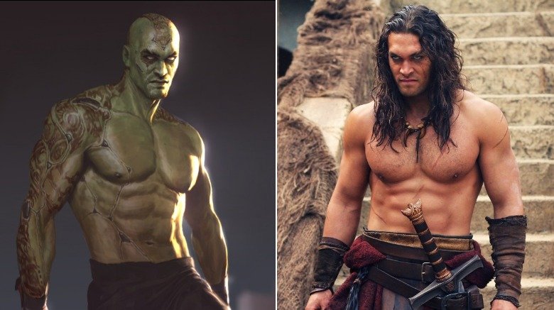 Drax the Destroyer and Conan the Barbarian