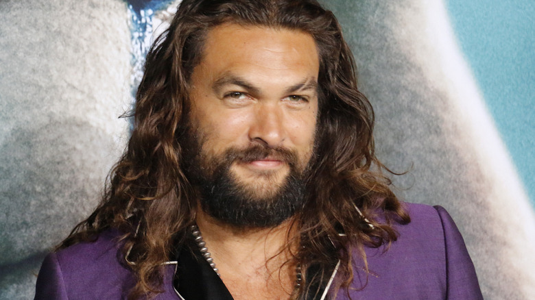 Jason Momoa smiling