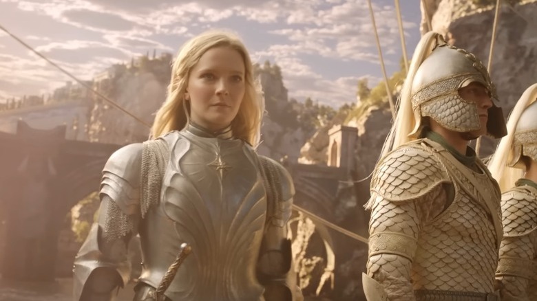 Galadriel with Elven warriors