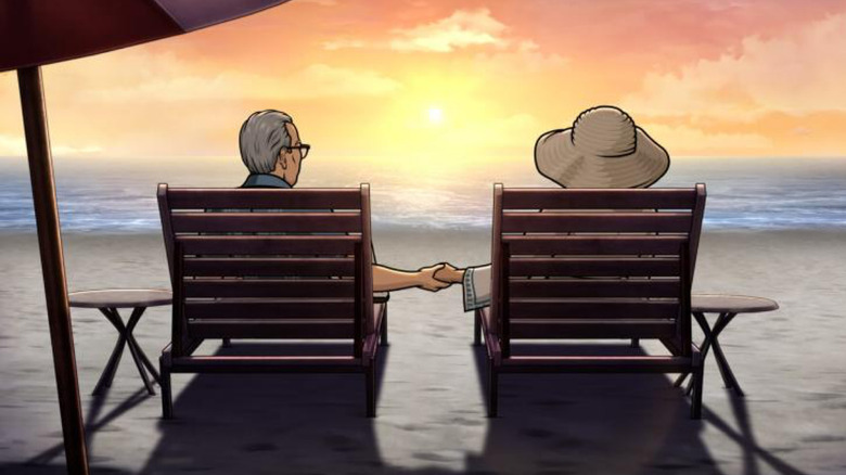 Final scene of Archer Season 12