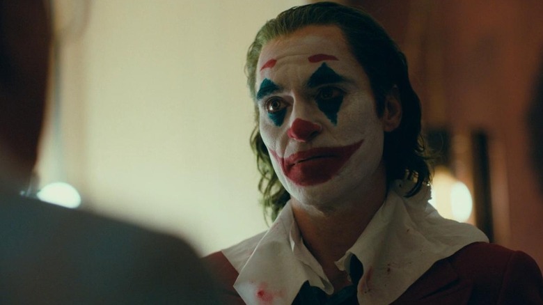 Joker in full makeup