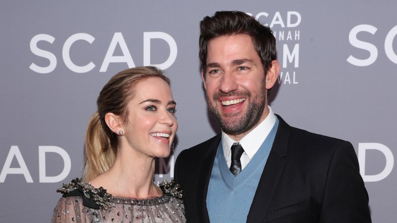 John Krasinski and Emily Blunt