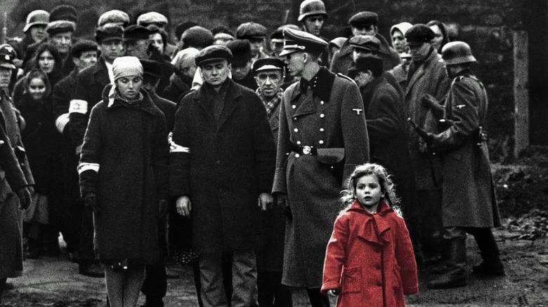 The red jacket girl in Schindler's List