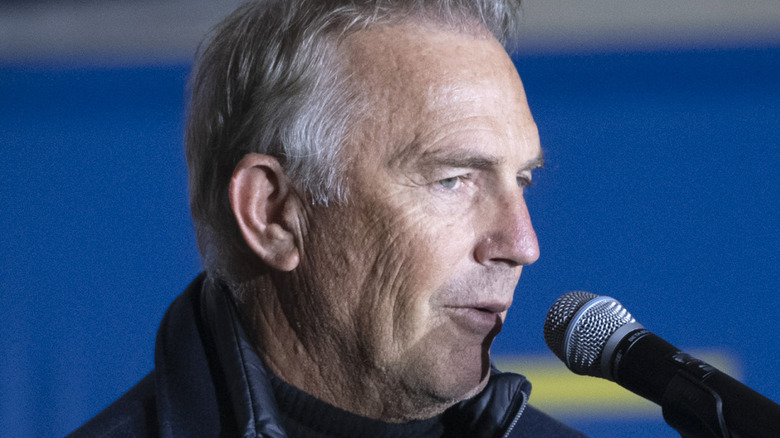 Kevin Costner speaking 