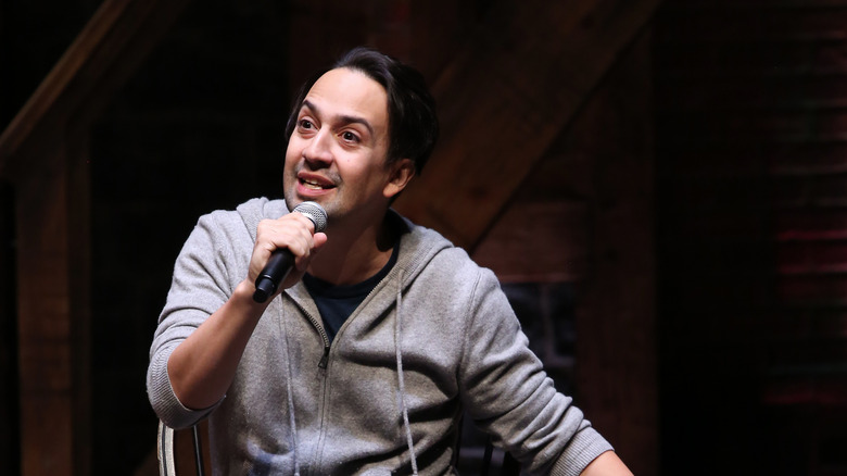 Lin-Manuel MIranda on-stage