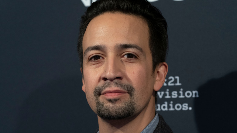 Lin-Manuel Miranda on the red carpet