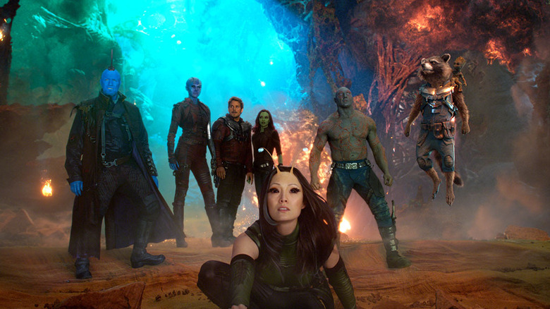 The main cast of Guardians of the Galaxy Vol. 2