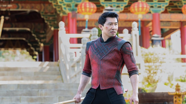 Simu Liu as Shang-Chi in Shang-Chi and the Legend of the Ten Rings