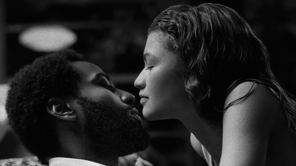 Zendaya and John David Washington in Malcolm & Marie