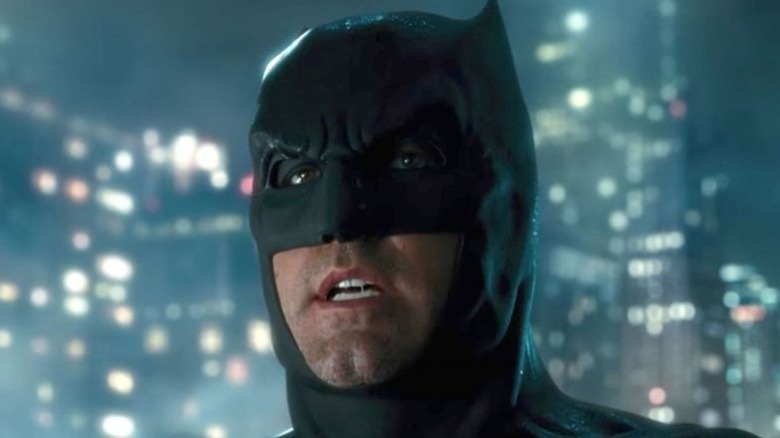 Batman looking shocked