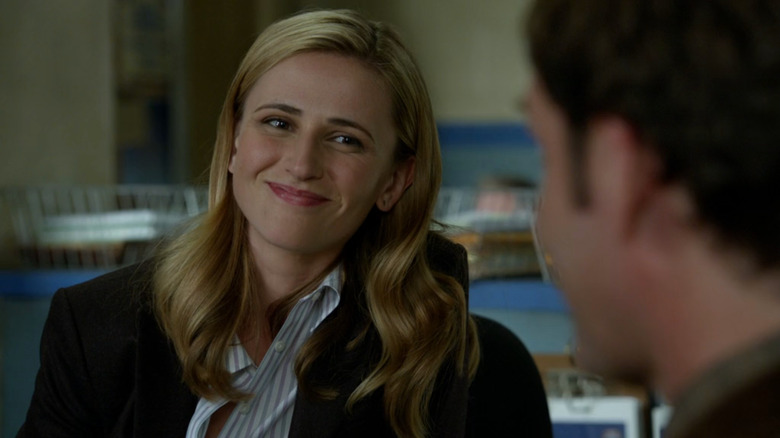 Detective Kate Lansing smiling