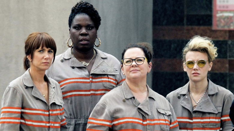 The all-female Ghostbusters unite