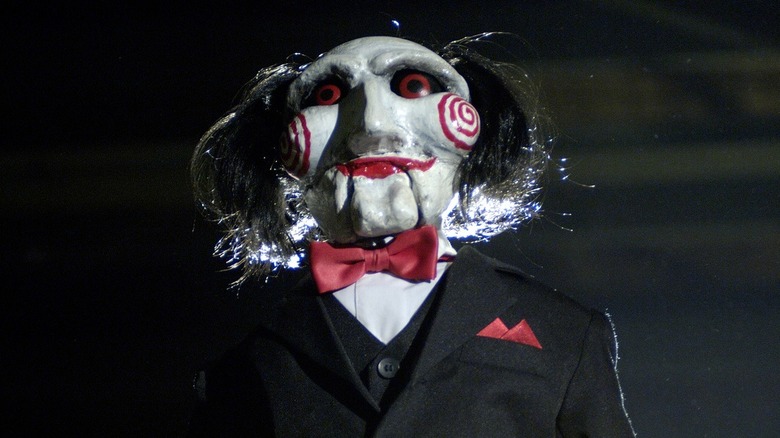 Billy the Puppet confronting a captive