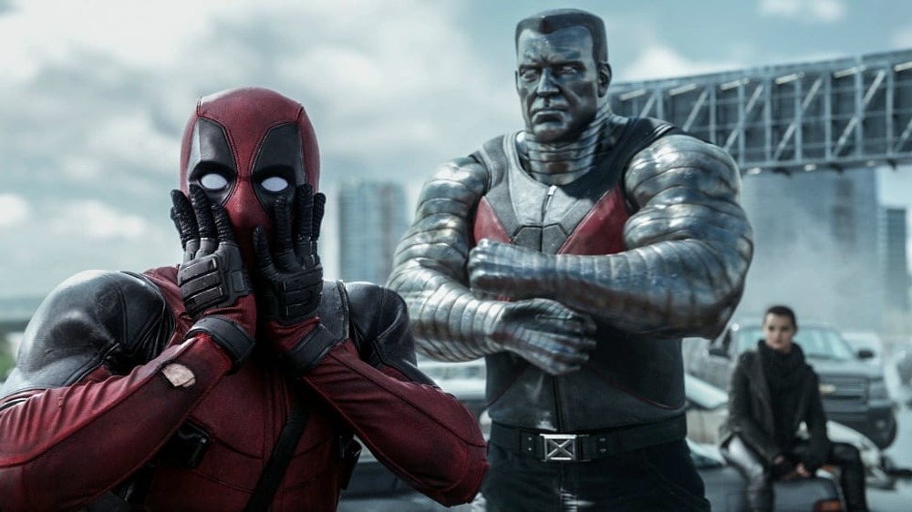 Deadpool shocked with Colossus