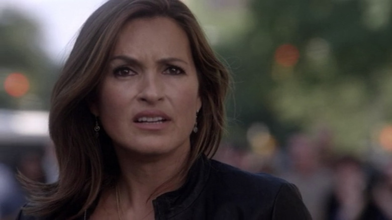 Olivia Benson surprised on Law & Order: SVU