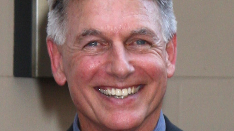 Mark Harmon smiling