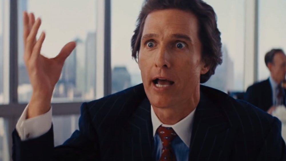 Matthew McConaughey in Wolf of Wall Street