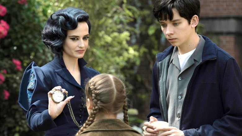 Miss Peregrine, Jacob, and Fiona