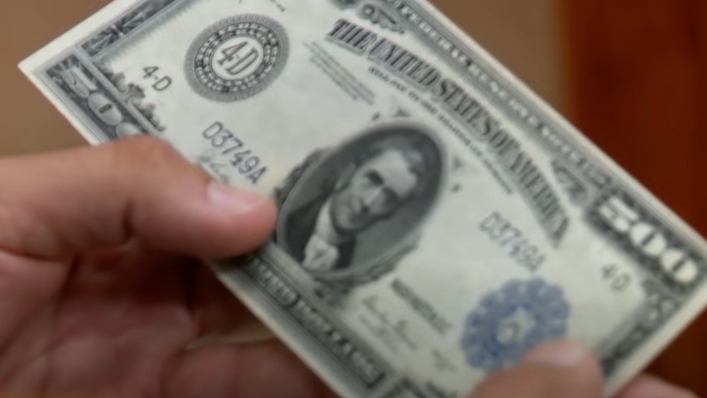 1918 Federal Reserve note on Pawn Stars