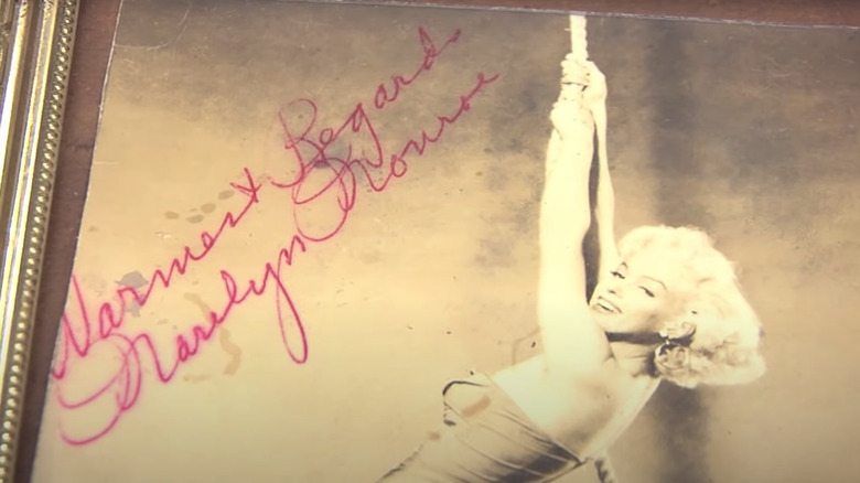 marilyn monroe autograph