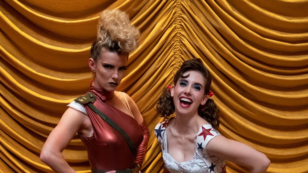 Betty Gilpin and Alison Brie swap characters on GLOW