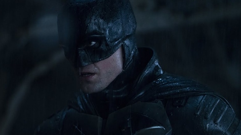 Batman looking intense