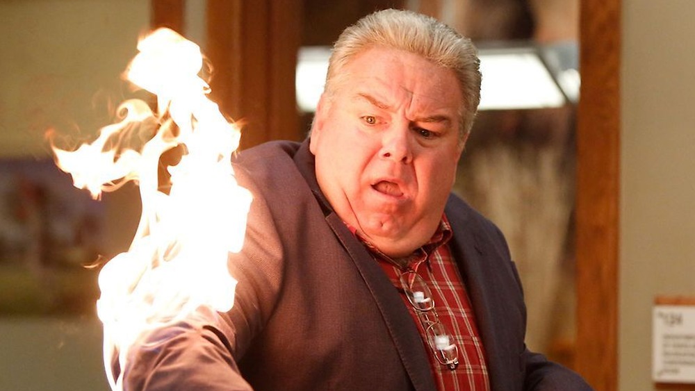 Jerry/Garry on fire