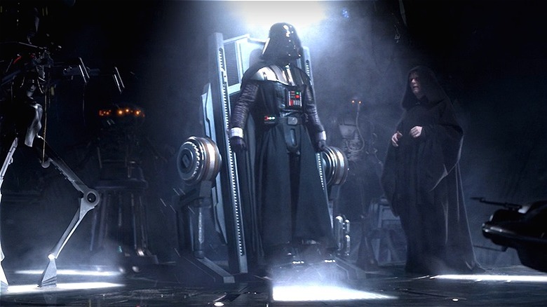 Anakin Skywalker becomes Darth Vader 