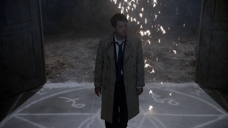 Castiel making his entrance