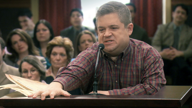 Patton Oswalt as Garth Blundin in Parks and Recreation