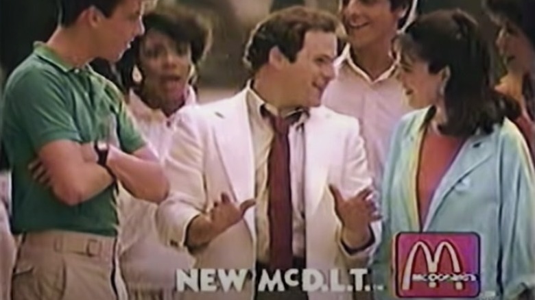 Jason Alexander in a McDonald's commercial