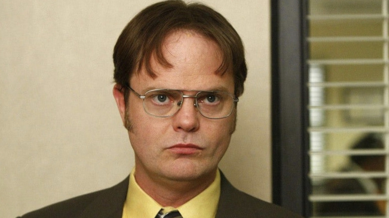 Dwight Schrute middle part