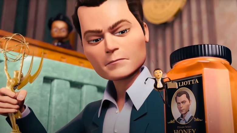 Ray Liotta on the stand in Bee movie