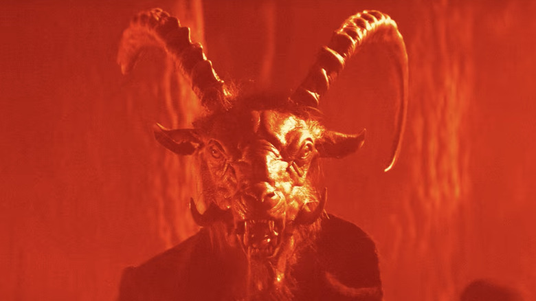 The Dark Lord personified as a goat in Chilling Adventures of Sabrina