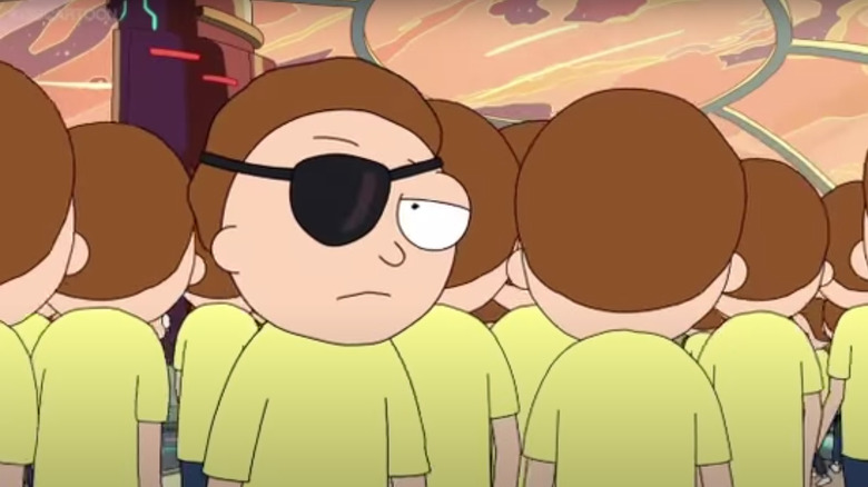 Evil Morty reveals himself