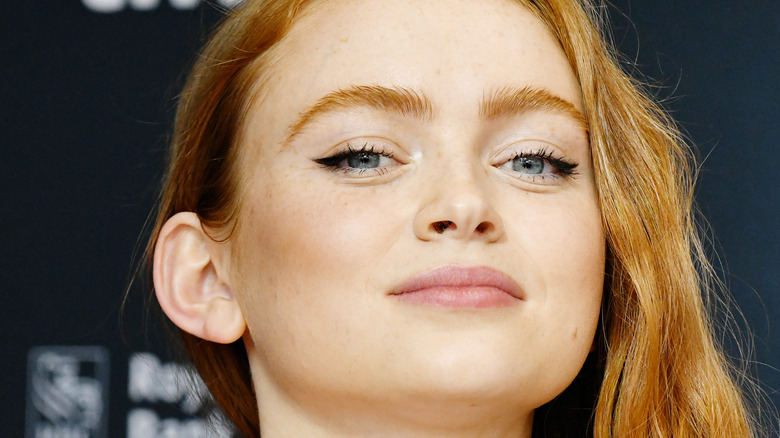Sadie Sink at the premiere of The Whale