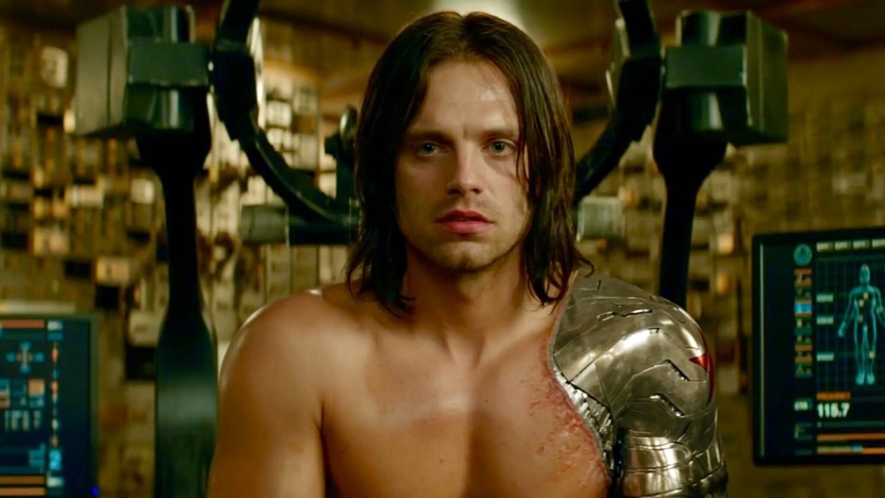 Sebastian Stan Winter Soldier medical equipment