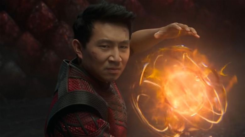 Shang-Chi using the 10 rings