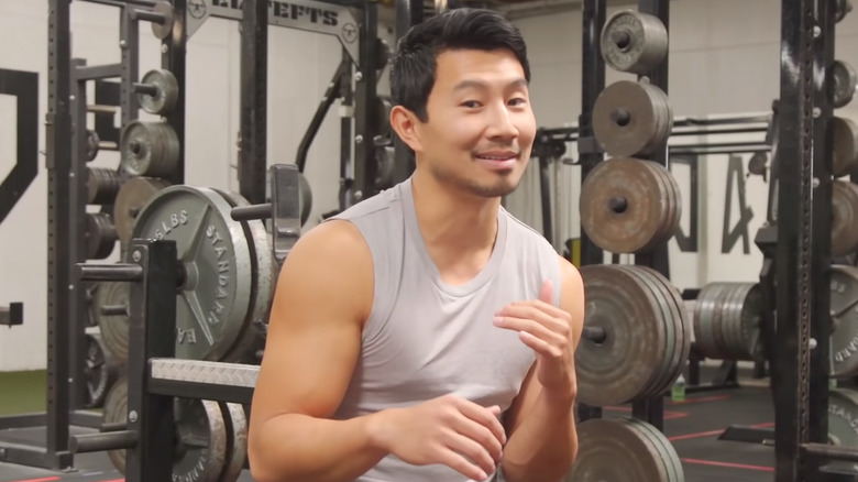 Men's Health Simu Liu workout