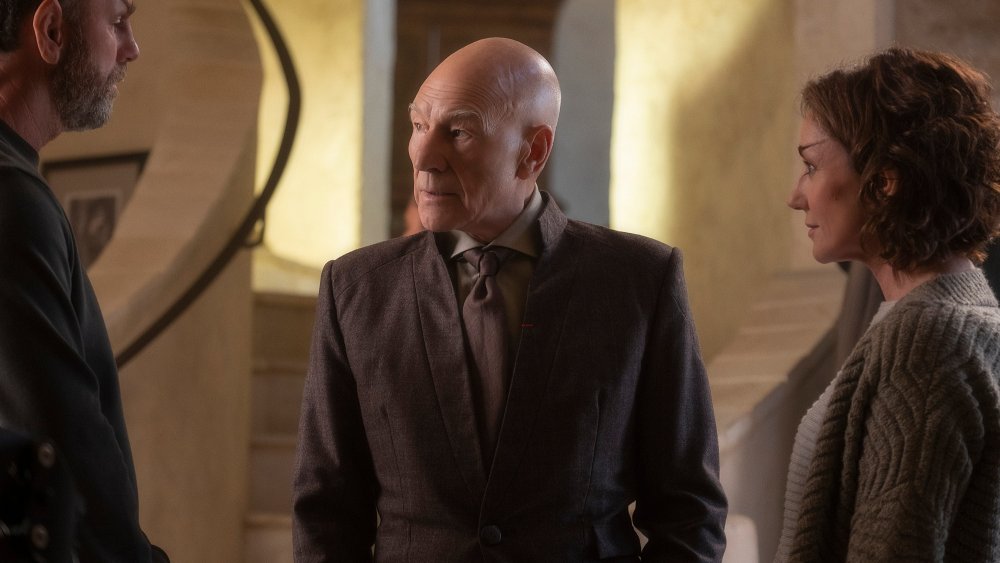 Sir Patrick Stewart as Captain Jean-Luc Picard on Star Trek: Picard