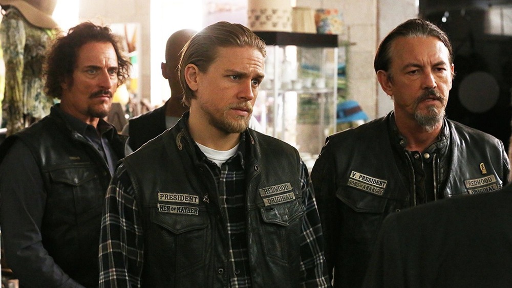 Sons of Anarchy members shop