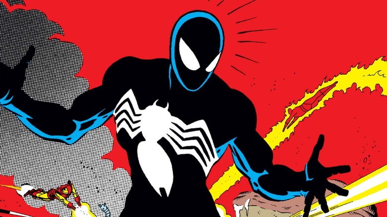 Spider-Man first puts on symbiote suit in Secret Wars