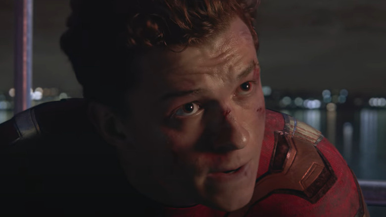 Peter Parker upset