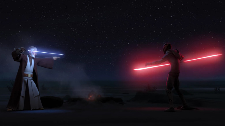 Rebels Obi Wan Maul Fight