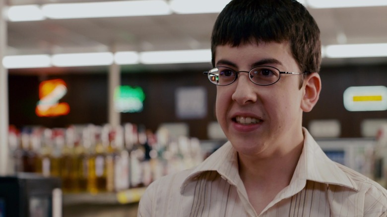 McLovin smiling