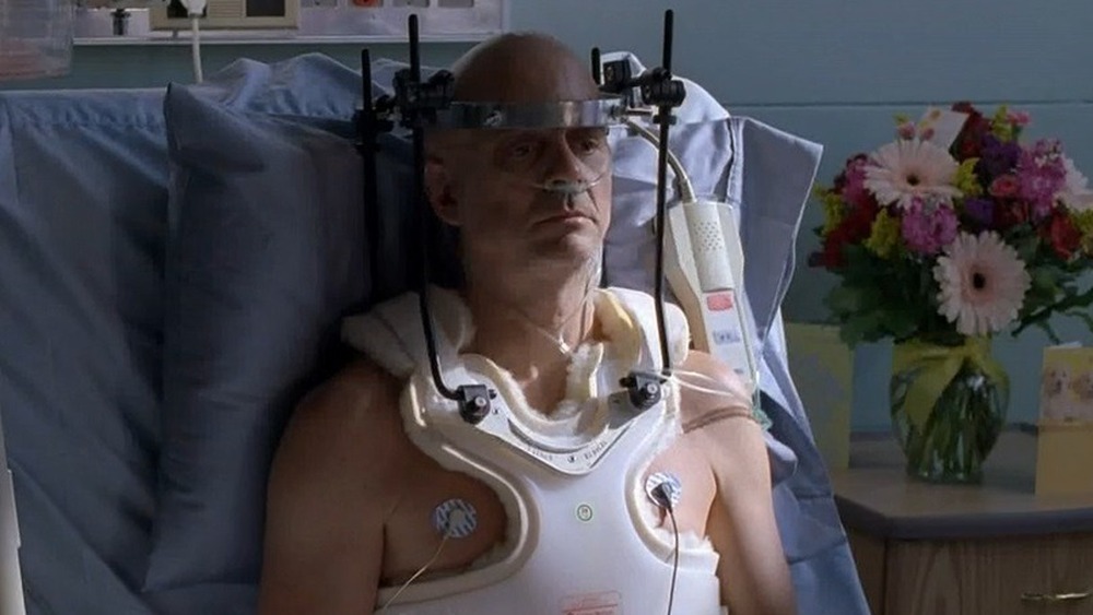 Ted Beneke in the hospital